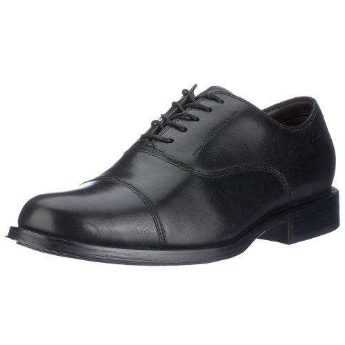 Foto Clarks Dino Boss 20317802 - Zapatos Derby de cuero para hombre, color negro, talla 41.5