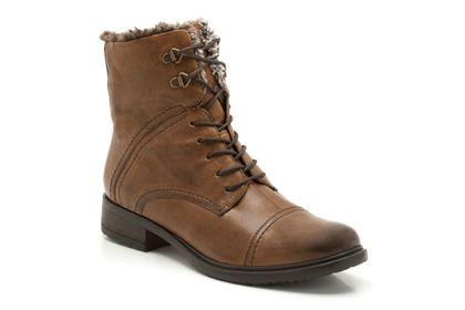 Foto Clarks Mortimer Liz, Bronceado Cuero