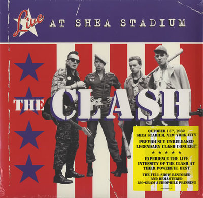 Foto clash, the ‎– live at shea stadium vinyl record lp 180 disco vinilo