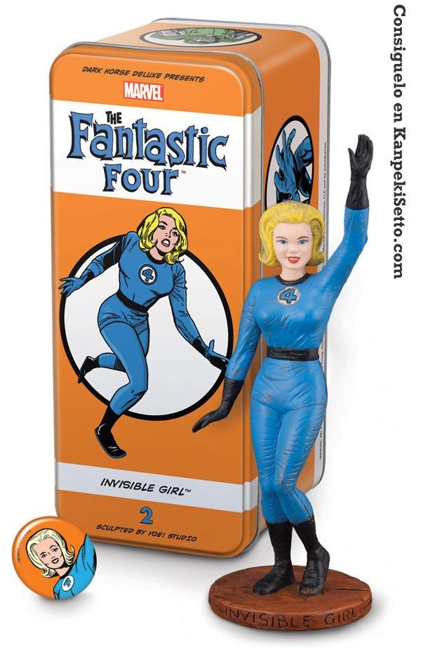 Foto Classic Marvel Characters Figura The Fantastic Four #2 Invisible Girl 15 Cm