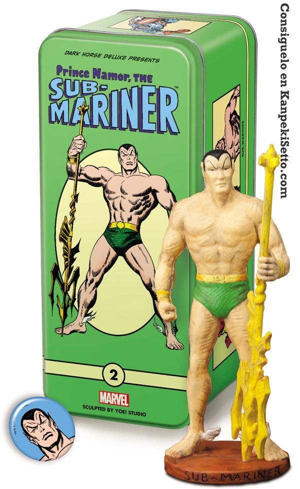 Foto Classic Marvel Characters Serie 2 Figura #2 Sub-mariner 14 Cm