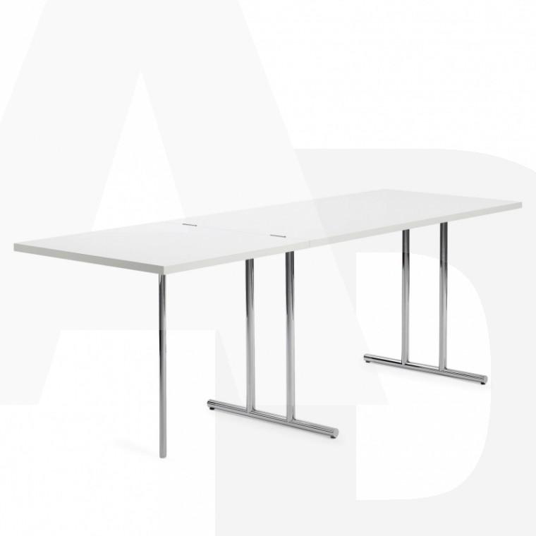 Foto ClassiCon - Lou Perou - Mesa - blanco / 65 x 130/195cm