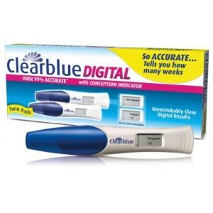 Foto Clearblue digital pregnancy test with conception indicator - 2 tests