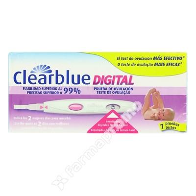 Foto clearblue test de ovulacion digital