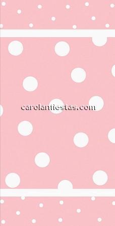 Foto Clinex DiseÃ±o Rosa Punto Blanco