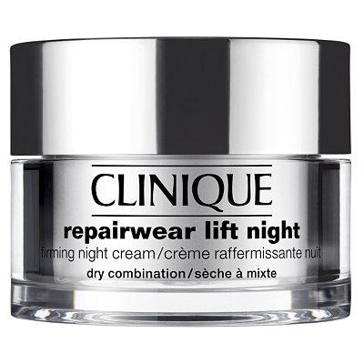 Foto CLINIQUE REPAIRWEAR LIFT NIGHT dry and comb skins 50ml