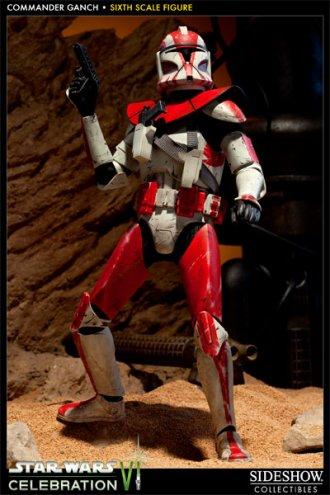 Foto Clone Trooper Commander Ganch Figure from Star Wars Expanded Universe