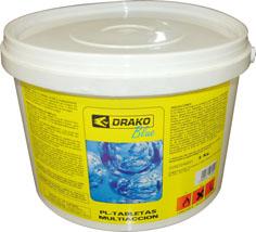 Foto CLORO TABLETA 200G MULTIF.DRAK 10 KG