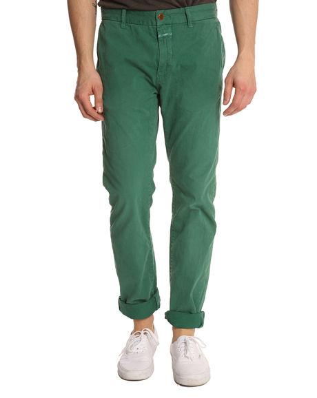 Foto CLOSED - Pantalones chinos verdes Clifton slim