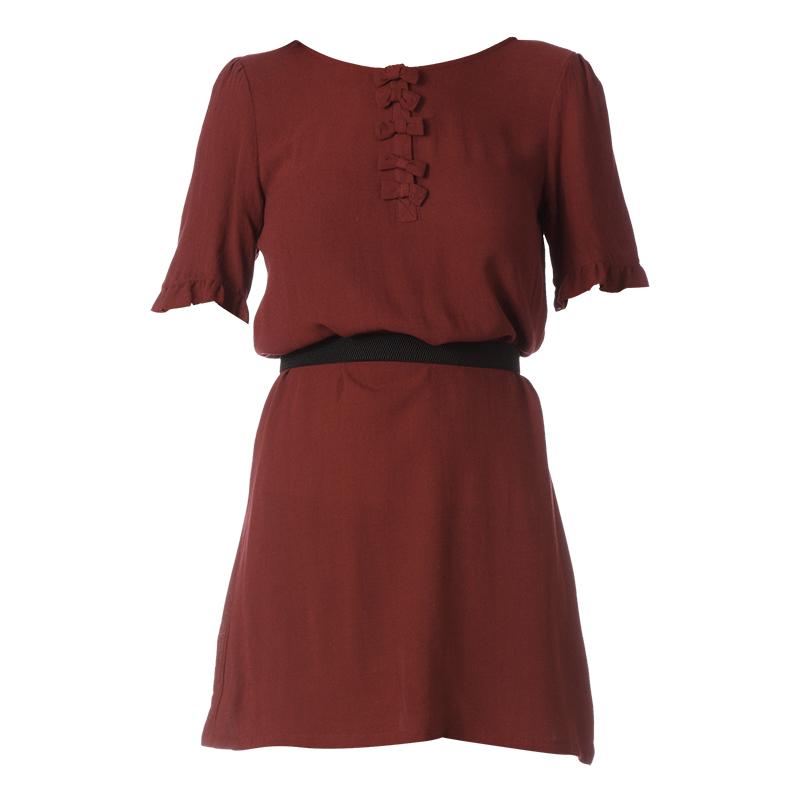 Foto Clo&Se by MonShowroom vestido corto/mini - kia clem - Rojo / Coral