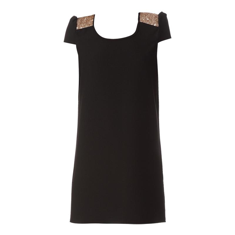 Foto Clo&Se by MonShowroom vestido corto/mini - kia maximilien - Negro