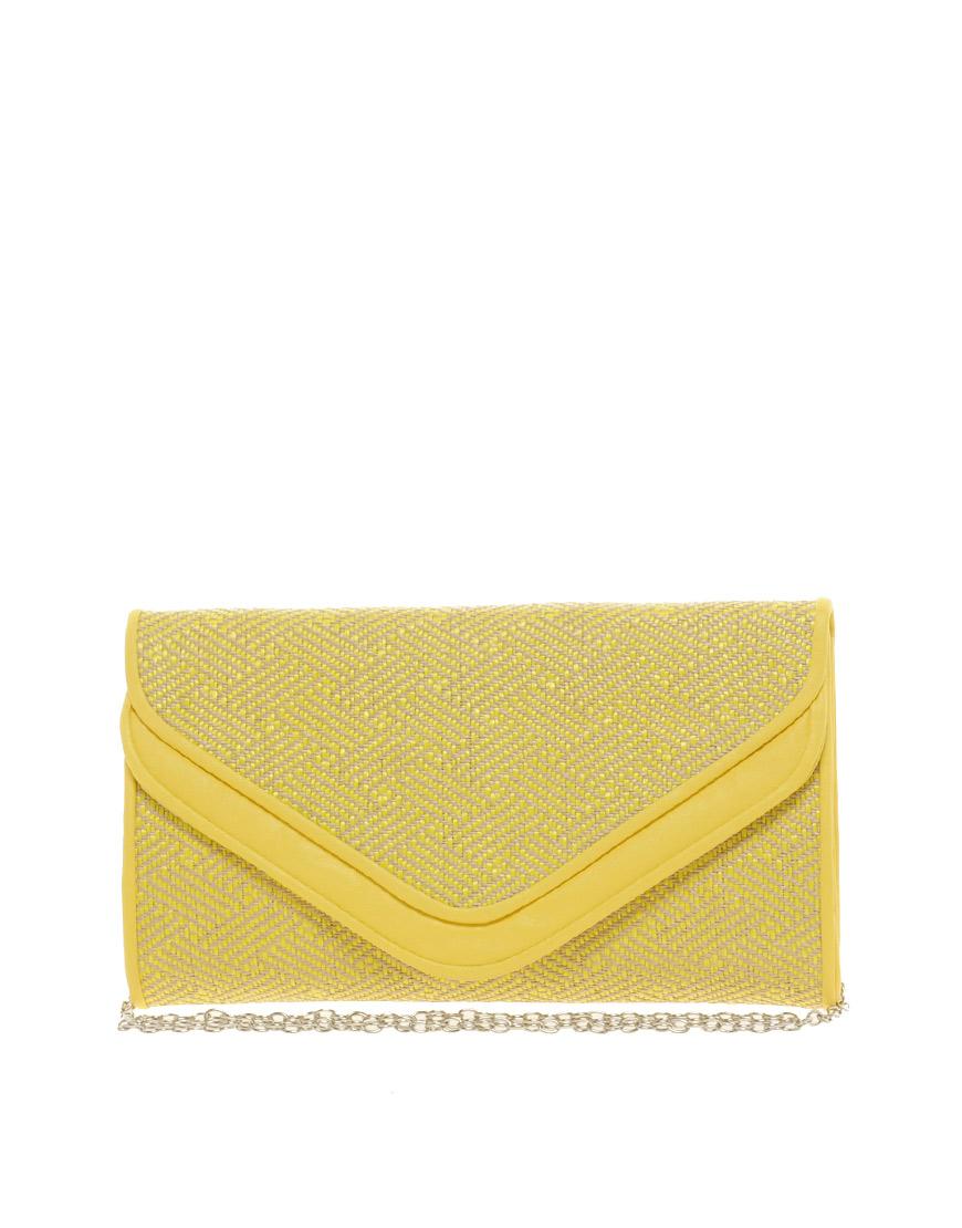 Foto Clutch estilo sobre de Johnny Loves Rosie Amarillo
