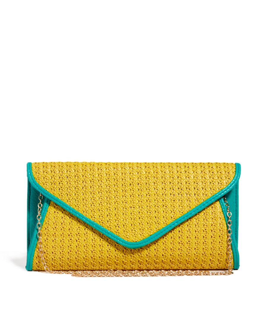 Foto Clutch estilo sobre de Johnny Loves Rosie Amarillo