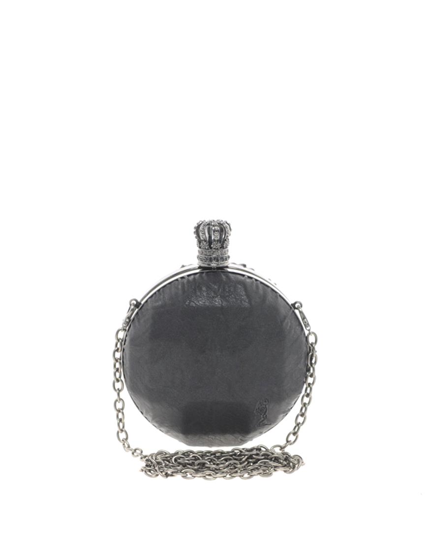 Foto Clutch rígido y redondo Majestic de Religion Negro