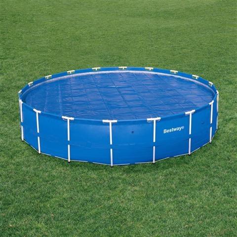 Foto Cobertor solar para piscinas steel pro de 549cm de diámetro bestway