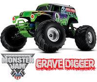 Foto coche de radio control Traxxas Grave Digger