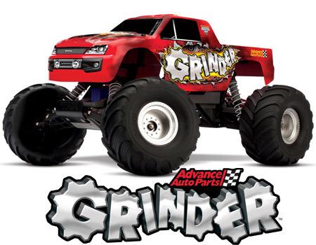 Foto coche de radio control Traxxas Grinder
