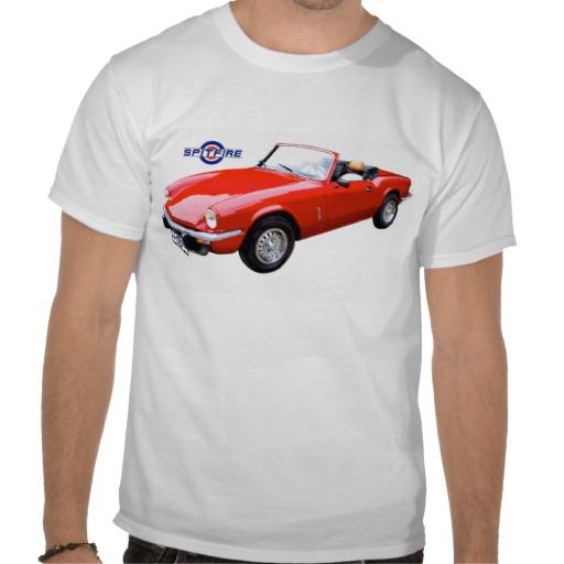 Foto Coche del Spitfire de Triumph Camisetas
