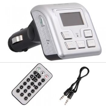 Foto Coche Mp3 Reproductor Blanco Bluetooth 2.0 Fm Transmisor Usb/sd Kit