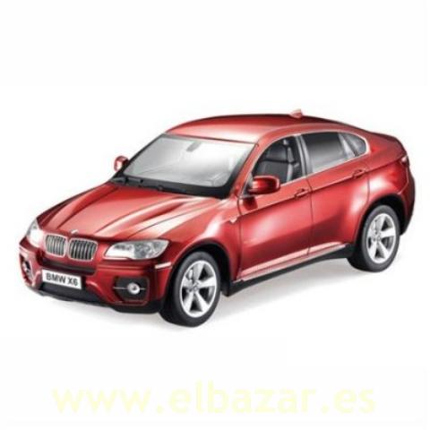 Foto Coche radiocontrol BMW X6 rojo android IOS