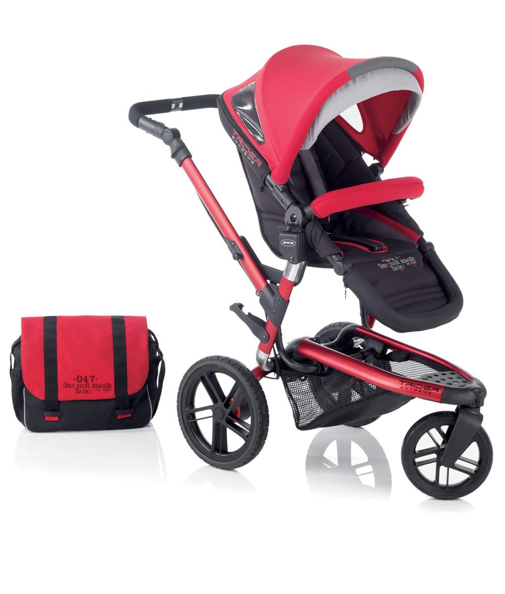 Foto Cochecito 1 pieza jane trider extreme deep red