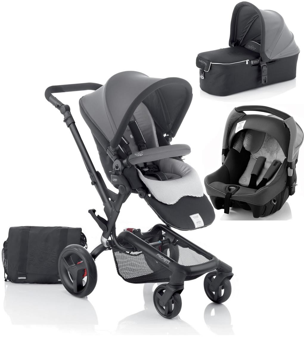 Foto Cochecito 3 piezas jane rider strata micro shadow