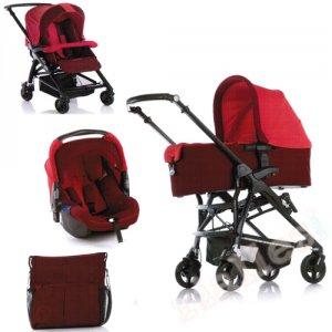 Foto Cochecito Bebe 3 Piezas Aero Formula Micro Crimson Jane 2013