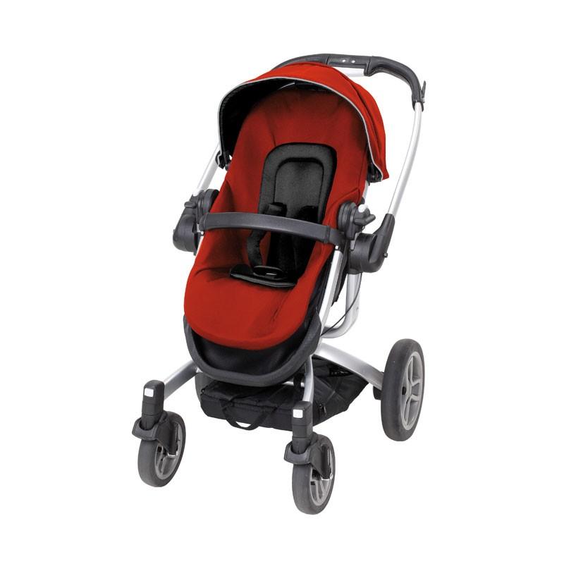 Foto cochecito graco symbio chili red