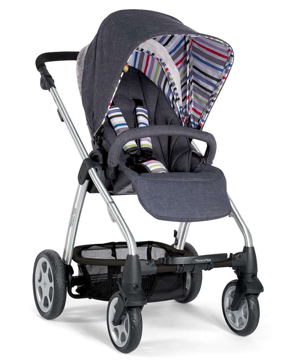 Foto Cochecito mamas y papas sola denim