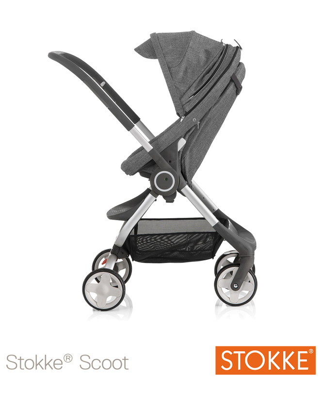 Foto Cochecito Stokke® Scoot - Black melange