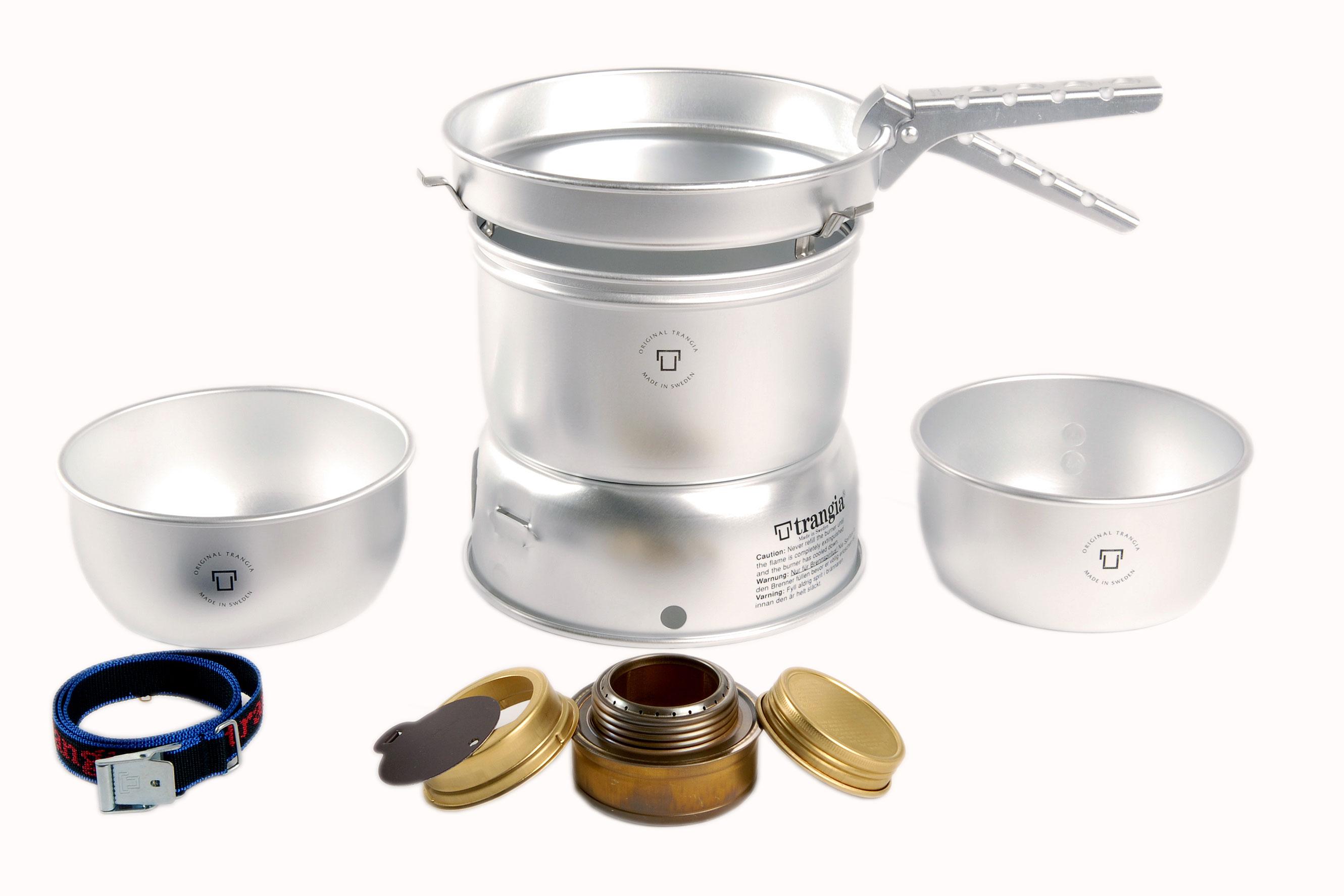 Foto Cocina de alcohol Trangia 27-1 Ultralight Aluminium gris