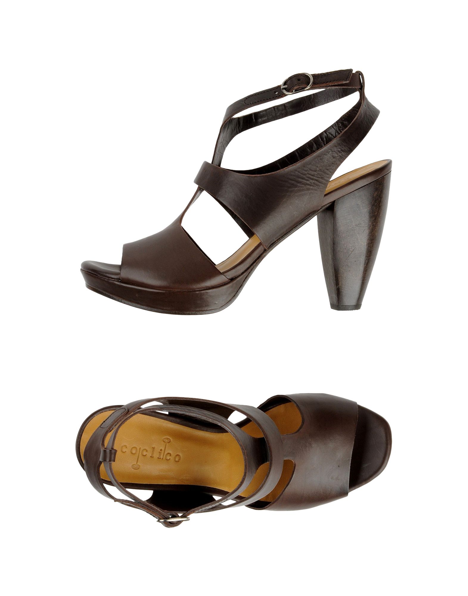 Foto coclico sandalias con plataforma
