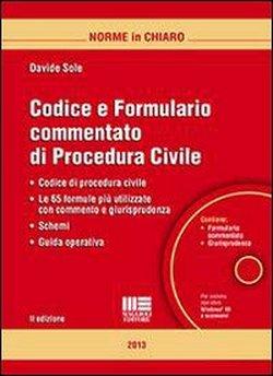 Foto Codice e formulario commentato di procedura civile. Con CD-ROM