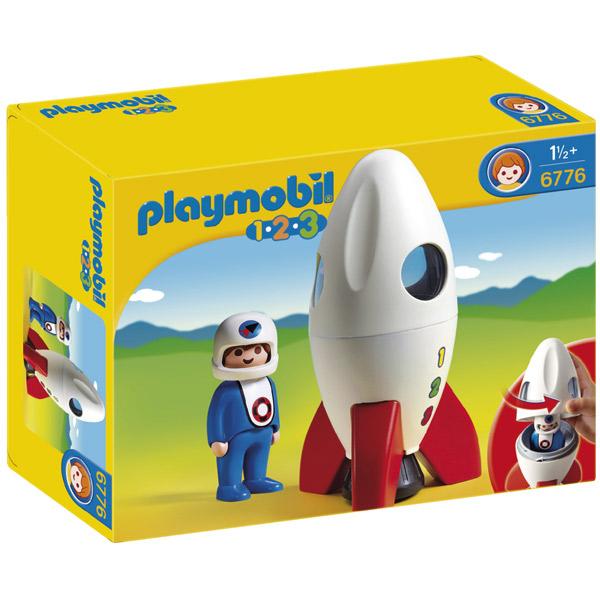 Foto Cohete y Astronauta Playmobil 1.2.3