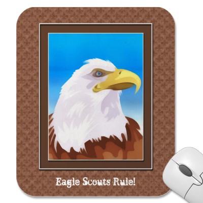 Foto Cojín de ratón - Eagle - exploradores - símbolo am Alfombrilla De...