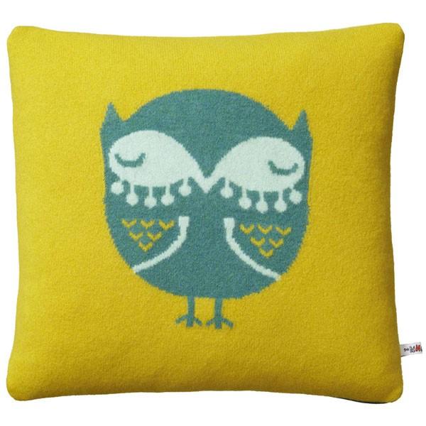 Foto Cojín Owl Mostaza