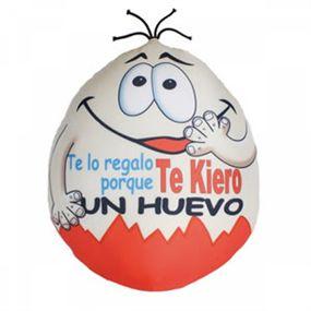 Foto Cojín Te kiero un huevo 33 cm.