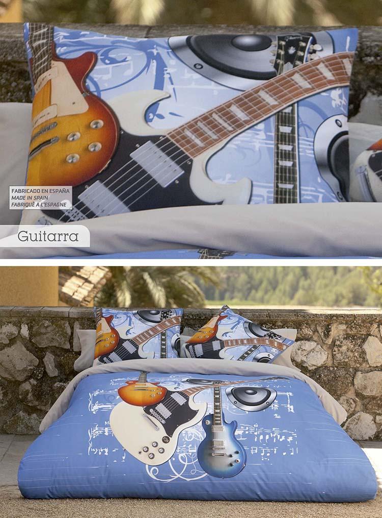 Foto Cojin decorativo guitarras estela en gauus