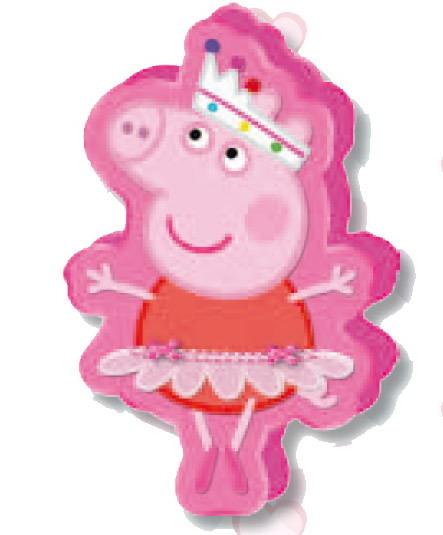 Foto Cojin peppa pig rosa bailando 40 cm