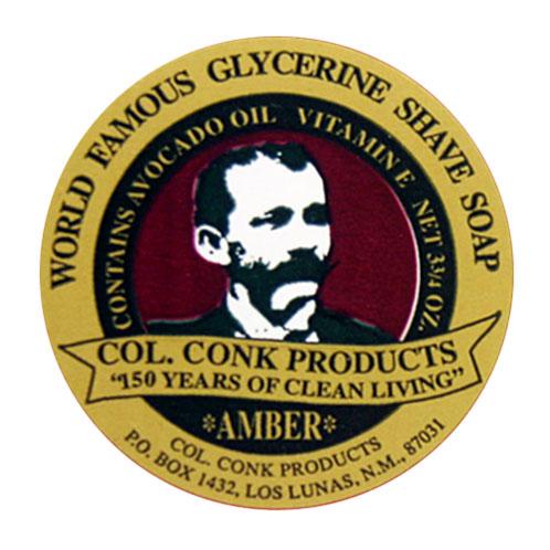Foto Col. Conk Amber Shaving Soap 130g Large
