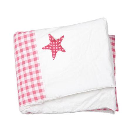 Foto Colcha Cuna Princesses & Princes Rosa Kiwisac