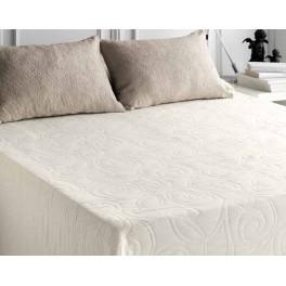 Foto Colcha miel reversible cama 135cm