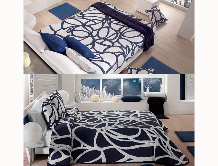 Foto Colcha Reversible SANDALO CIRCULOS C10