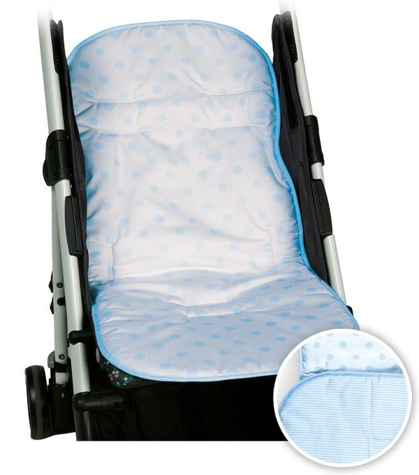 Foto Colchoneta Universal Reversible Bolin Bolon Atardecer Celeste