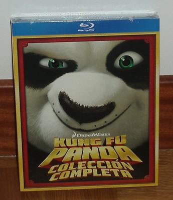 Foto Colección Completa - Kung Fu Panda 1 Y 2 - Blu-ray - Nuevo - Precintado