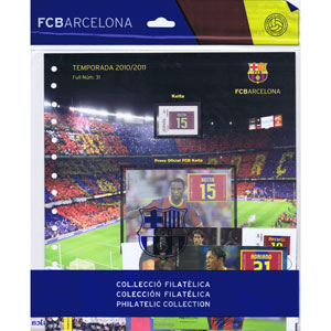 Foto Colección Filatélica Oficial F.C. Barcelona. Pack nº13.