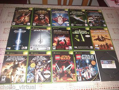 Foto Coleccion Saga Completa Star Wars  Para Xbox Pal Esp Lote Pack Unica Ebay