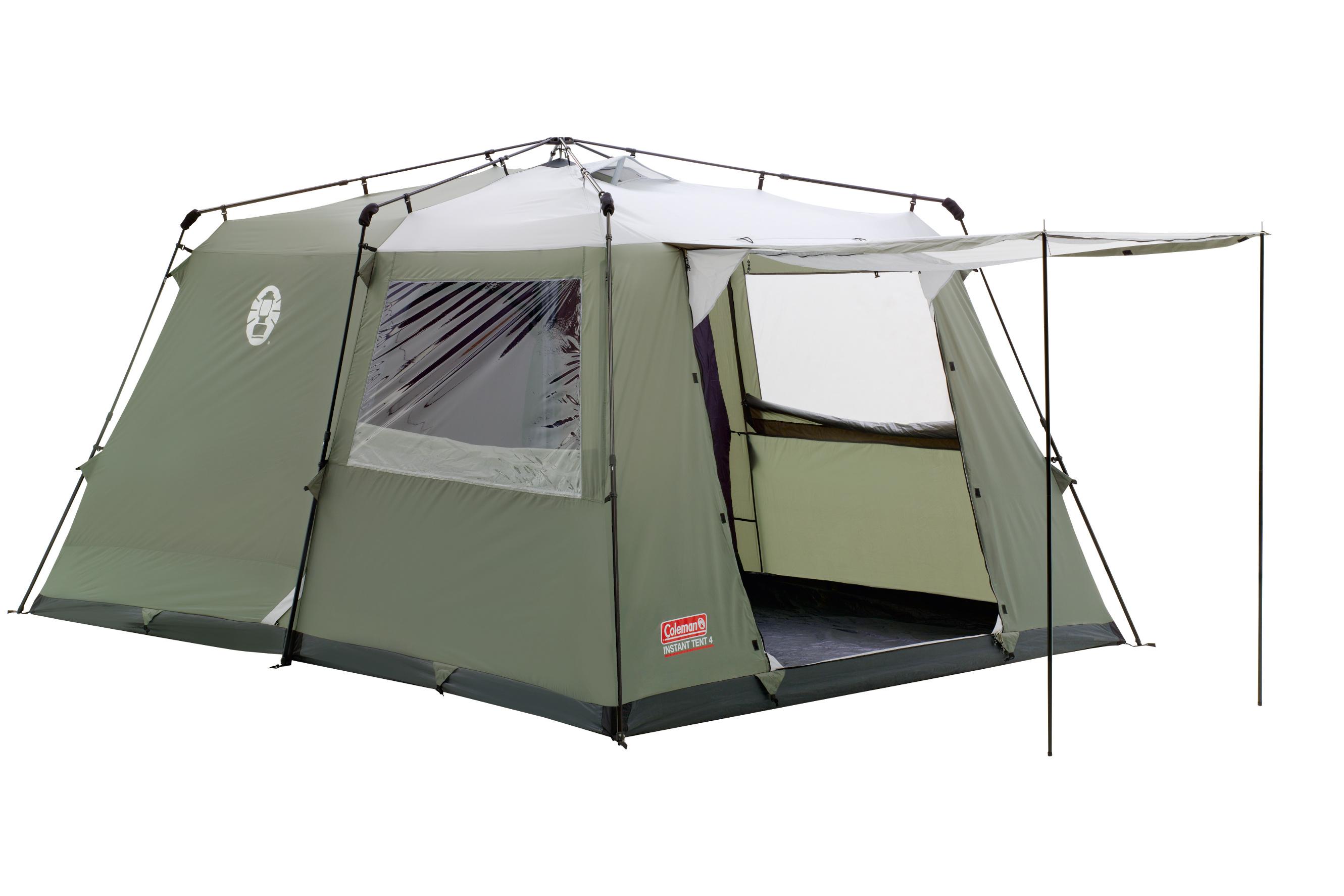 Foto Coleman Instant 4 Tienda de cúpula verde/blanco