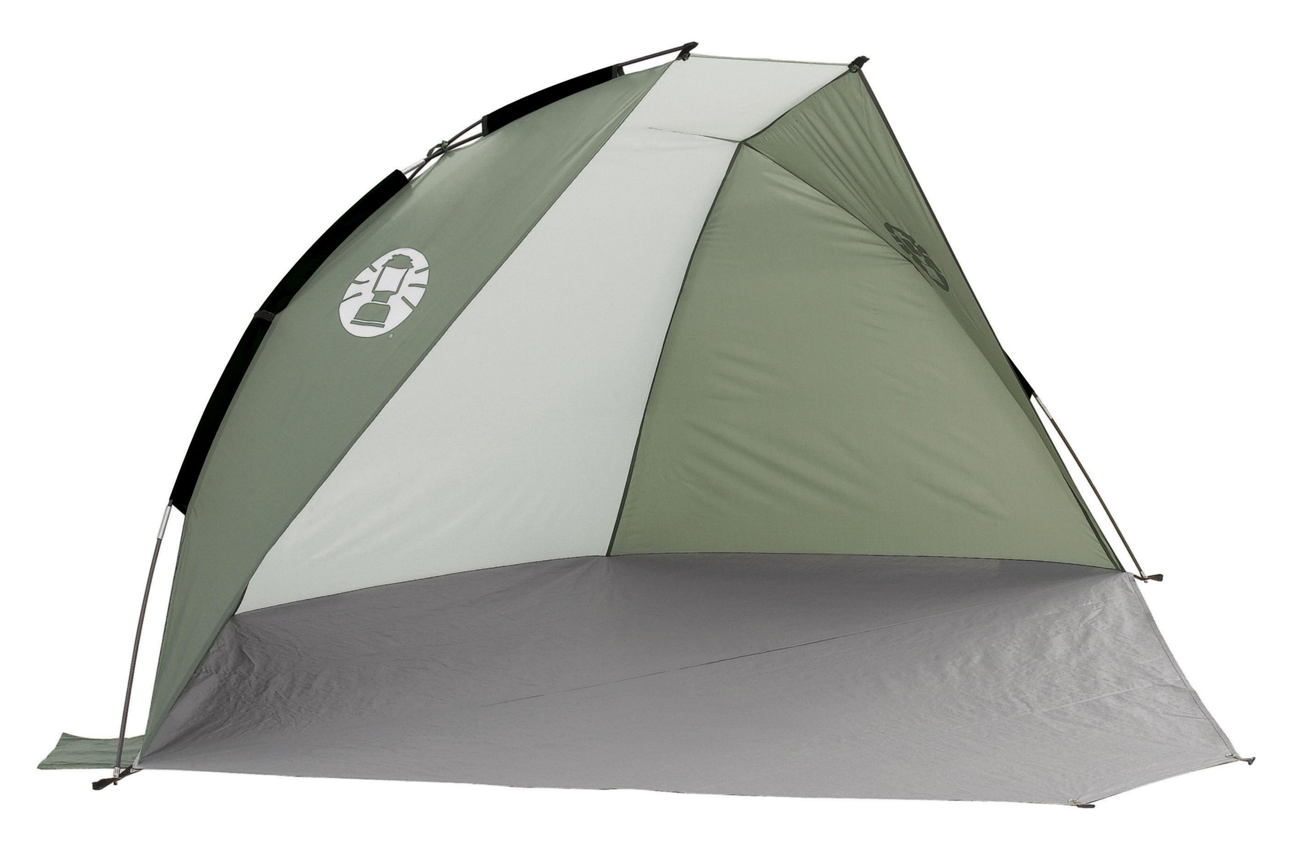 Foto Coleman Sundome Parasol de playa gris/verde