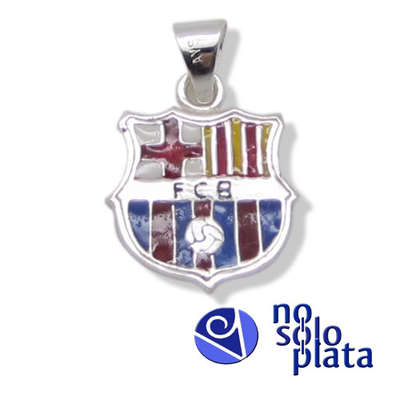 Foto Colgante De Plata Barcelona F.c., Silver Pendant